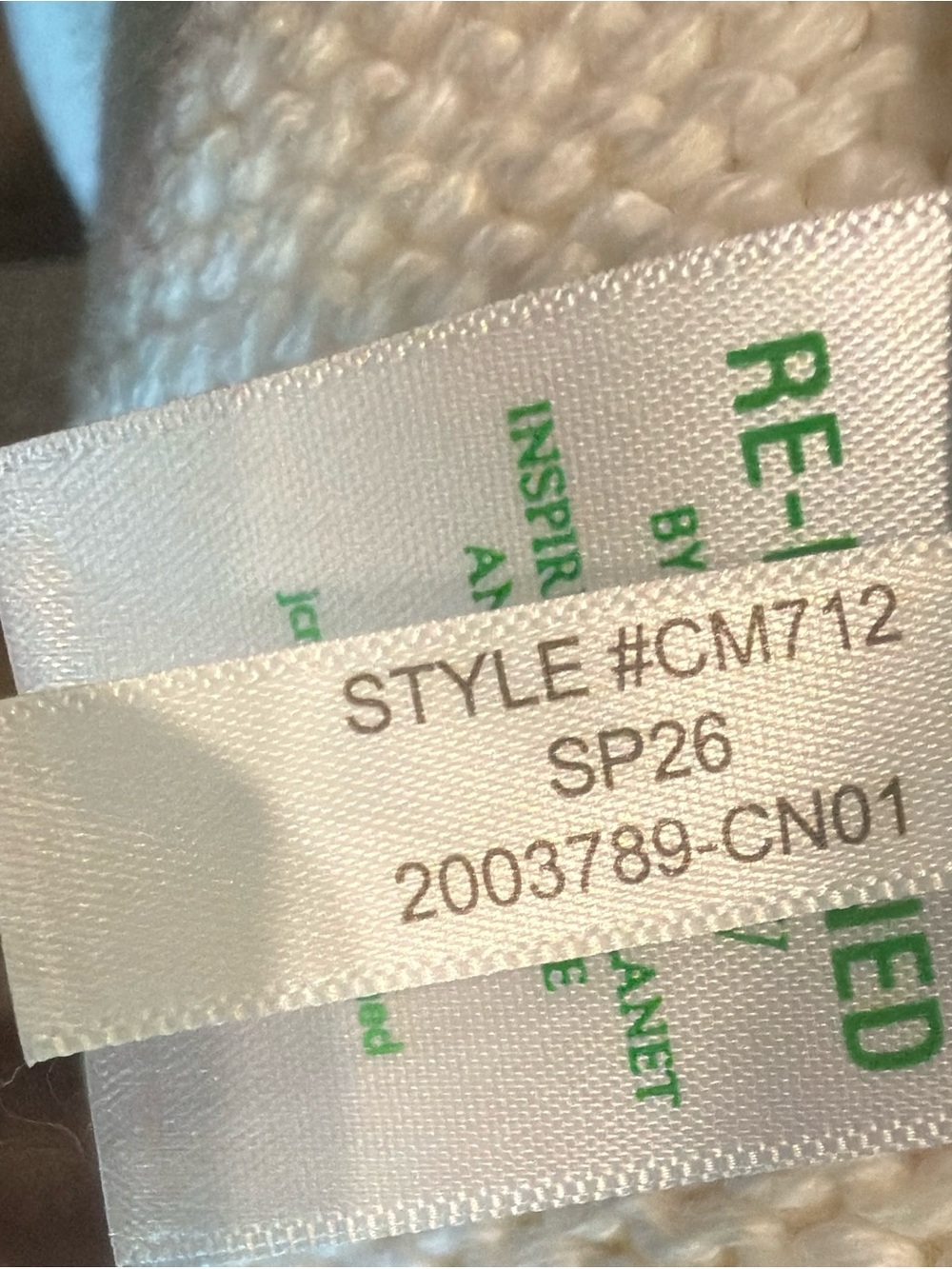 NWT J.Crew 2025 Rollneck Cotton Sweater Ivory Size L CM712 - Picture 14 of 15